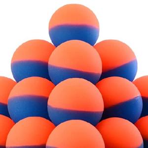 送料無料Entervending バウンシーボール 子供用ゴムボール オレンジとブルー ICY バウンスボール 100個 大型 45mm スーパーボール自動販売機のおもちゃ 並行輸入｜rgt-on-line