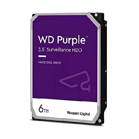 送料無料Western Digital (ウエスタンデジタル) パープル 6TB SATA 6Gb/...