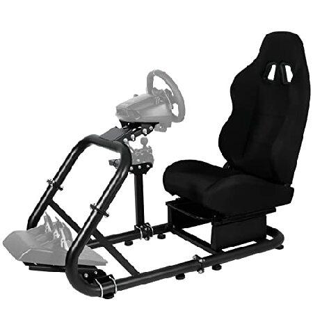 送料無料Gazzyt G29 Racing Simulator Cockpit Stand with...