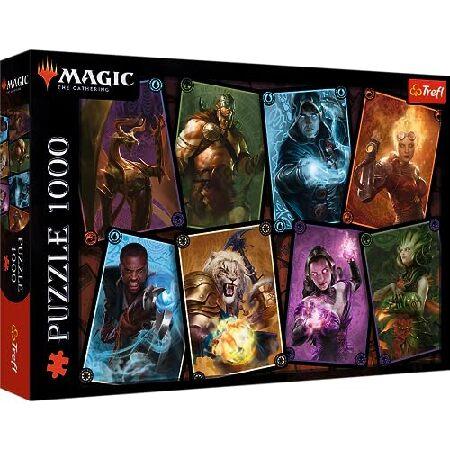 送料無料Trefl Red 1000 Piece Puzzle - Magic the Gather...