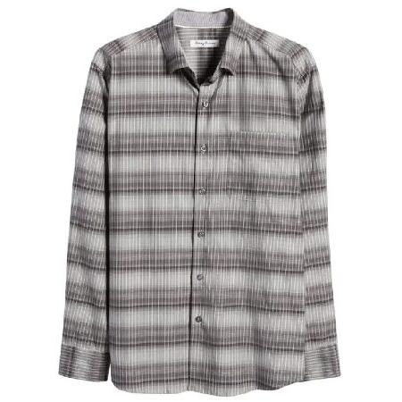 送料無料Tommy Bahama Long Sleeve Lazlo Ombre Stripe Si...