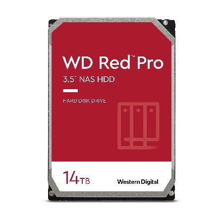 送料無料Western Digital (ウエスタンデジタル) 14TB WD Red Pro NA...