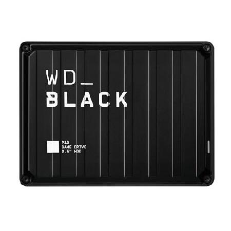 送料無料WD_BLACK 2TB P10 ゲームドライブ - 外付けHDD ポータブルハードドライブ...