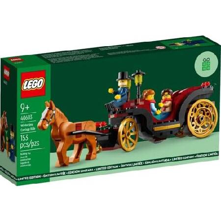 送料無料LEGO Wintertime Carriage Ride 40603 GWP - Fest...