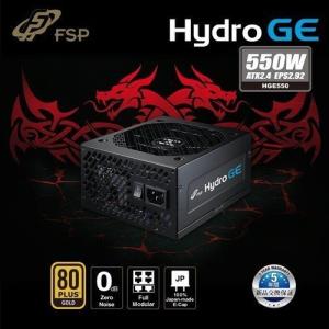FSP製 HGE550 ATX電源ユニット フルモジュラー設計 80PLUS GOLD認証 Hydro GE シリーズ 550W ATX電源