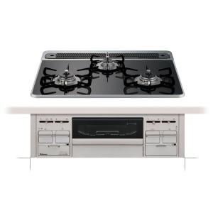 パロマ（Paloma） ビルトインコンロ 都市ガス 1口 ミニキッチン