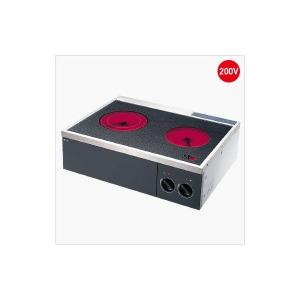 未使用新品 ラジエント式電気調理器 SRH-M226AT グリル付き 据置型2口 未使用新品 ラジエント式電気調理器 SRH-M226AT グリル付き 据置