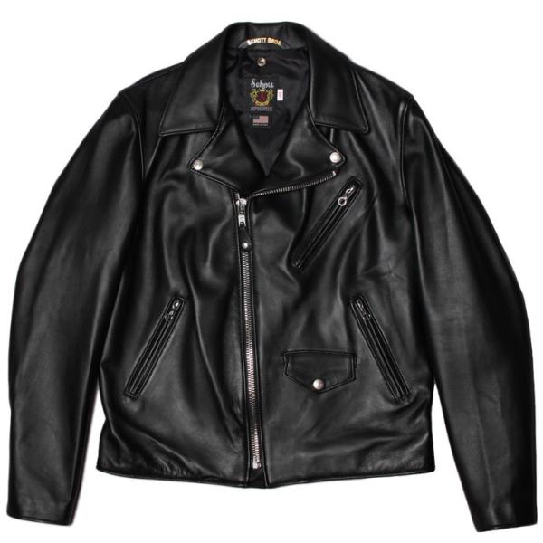 Schott ショット 228US LAMB RIDERS JACKET BLACK 228US ラ...