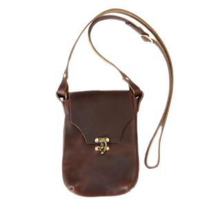 FERNAND LEATHER（フェルナンドレザー）ケリーポーチ　ブラウン FERNAND LEATHER フェルナンドレザー Kelly Pouch Medium - Brown
