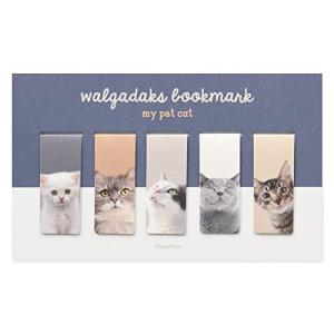 Monolikeマグネット式 しおり My Pet Cat 5個セットマグネットブックマーク