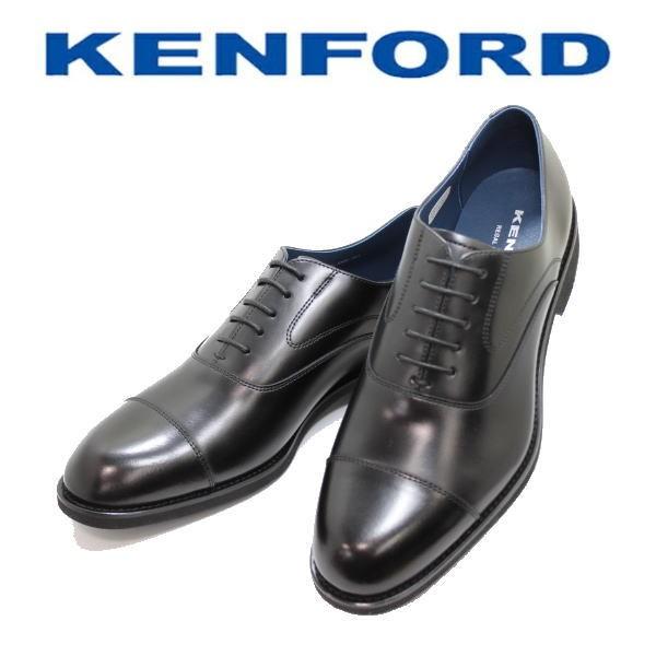 ケンフォード 靴 KN82 ABJ ブラック 3Ｅ 本革 ストレートチップ メンズ リーガル社製 ビ...