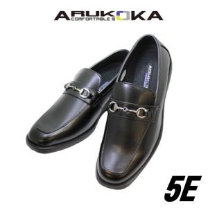 ビジネスシューズ メンズ ARUKOKA 733 黒 5E｜rhythm-shoes
