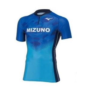 ミズノカスタムオーダー受注生産 デザインプリントプラス　2WAYレーシングシャツ（メンズ）陸上競技ウ...