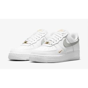 nike air force one gold white
