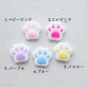 アクリル貼付けパーツ デコパーツ カラフルぷっ...の詳細画像1