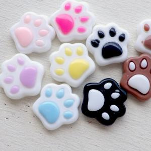 アクリル貼付けパーツ デコパーツ カラフルぷっ...の詳細画像4