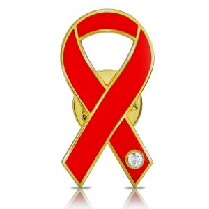 レッドリボン ピンバッジ 平 エイズ AIDS エイズデー アウェアネス バッチ バッヂ｜アウェアネスリボンショップ