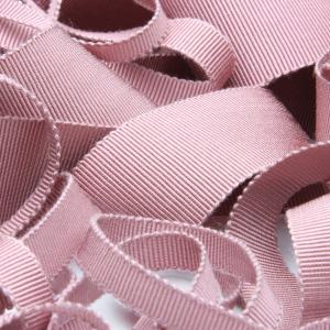 リボン テープ 手芸 グログランリボン レーヨン 5mm オールドローズ 9.14M巻 服飾 ラッピング FUJIYAMA RIBBON｜ribbon-tuhan