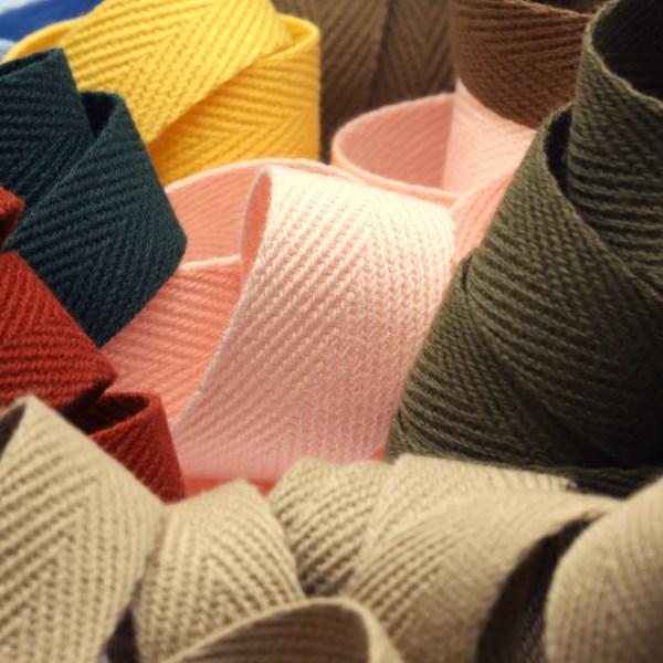 SIC コットンヘリンボーンテープ 20mm 1メートル 服飾 手芸 SHINDO