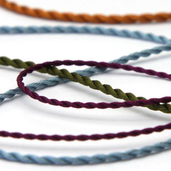 木馬 シルクコード 約0.8mm 20メートル巻 服飾 手芸 MOKUBA