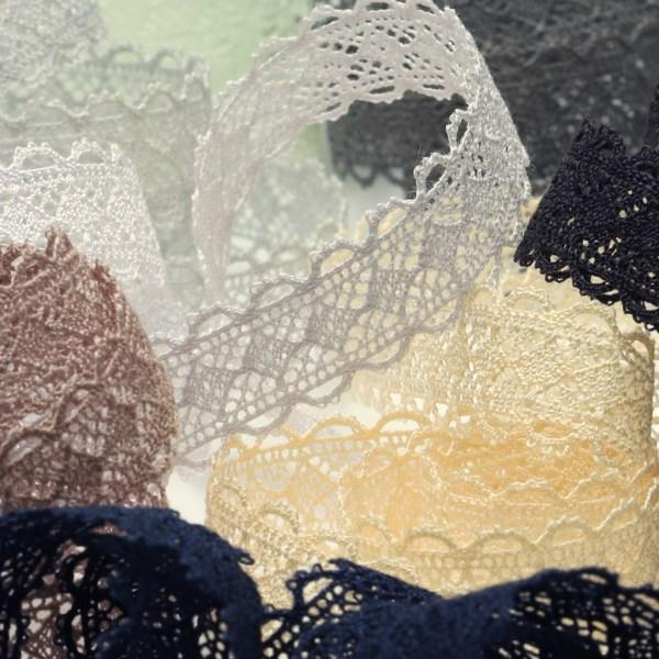 SIC トーションレース 約14mm 1メートル 服飾 手芸 SHINDO