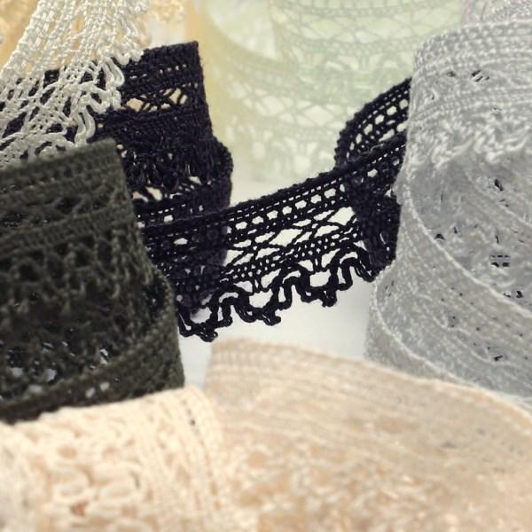 SIC トーションレース 約12mm 1メートル 服飾 手芸 SHINDO