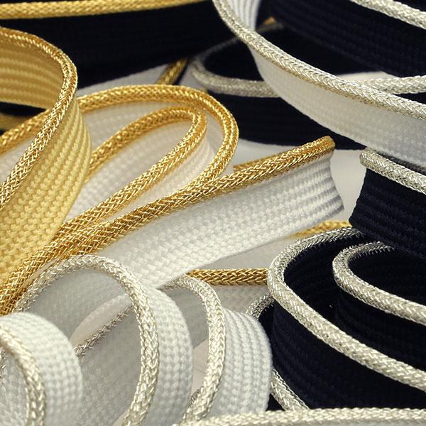 SIC メタリックパイピング 約7mm 1メートル 服飾 手芸 SHINDO