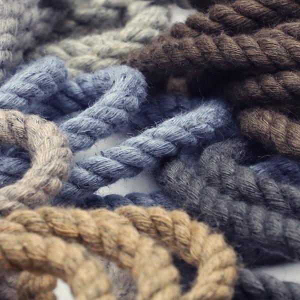 SIC メランジュツイストコード 約8mm 30メートル巻 服飾 手芸 SHINDO