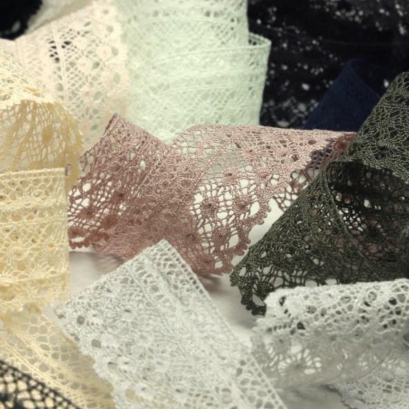 SIC トーションレース 約25mm 30メートル巻 服飾 手芸 SHINDO