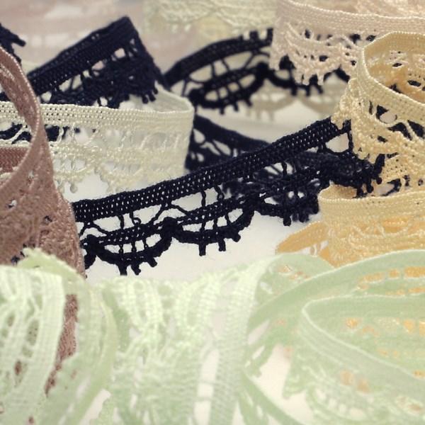 SIC トーションレース 約8mm 30メートル巻 服飾 手芸 SHINDO