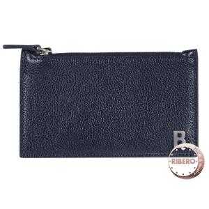 BALENCIAGA バレンシアガ B LONG COIN AND CARD HOLDER 601348 カードケース フラグメントケース　コインケース ネイビー｜ribero