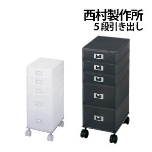 送料無料 西村製作所 ネイルワゴン キャスター付き フットケアカート