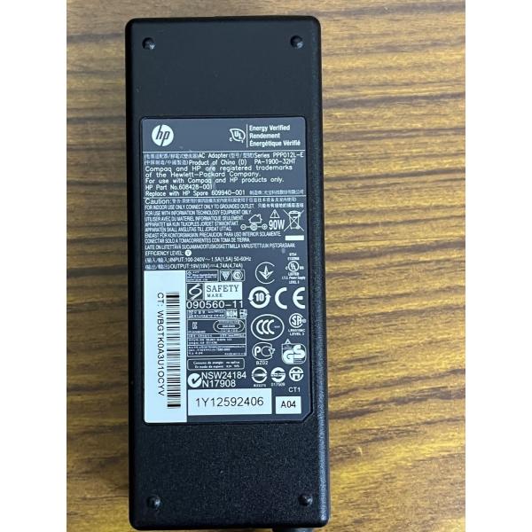 HP 純正 ACアダプター 19v 4.74a 中古