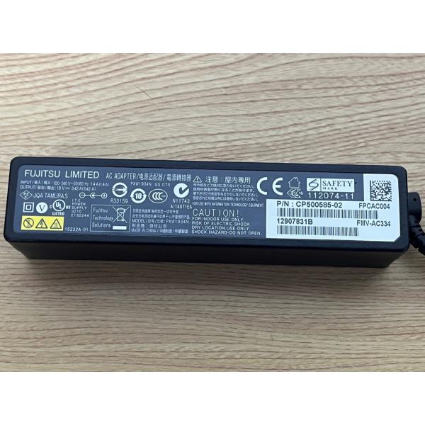 富士通 FUJITSU 純正 ACアダプター 19v 3.42a  1.4a 50-60Hz FMV...
