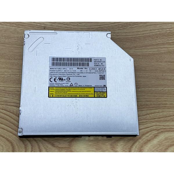 DVDスーパーマルチ UJ8E2 ウルトラスリム SATA接続 9.5mm 中古