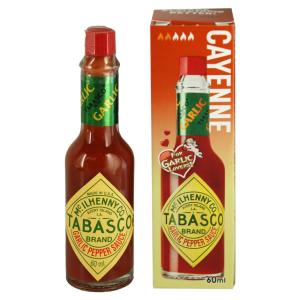 箱入 タバスコ ガーリック ペパーソース 60ml アメリカ 調味料 香辛料｜リカオー ヤフー店