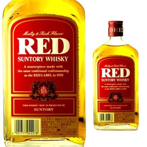 サントリー ウイスキー レッド ポケット瓶 180ml×24本 u-yu : 酒の