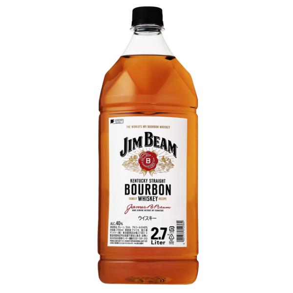 大容量 ジムビーム 40度 2700ml 2.7L 箱なし ウィスキー バーボン バーボンウイスキー...