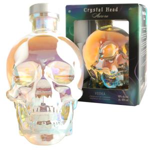 クリスタルヘッド オニキス ブラック ウォッカ スカルボトル 40度