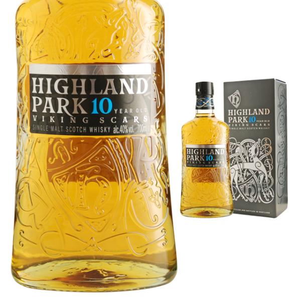 箱入 ハイランドパーク 10年 ヴァイキングスカーズ 40度 700ml シングルモルト ウイスキー...