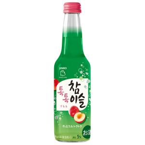 チャミスル トクトク すもも 5度 275ml 箱なし ソーダ割り シュワシュワ 韓国