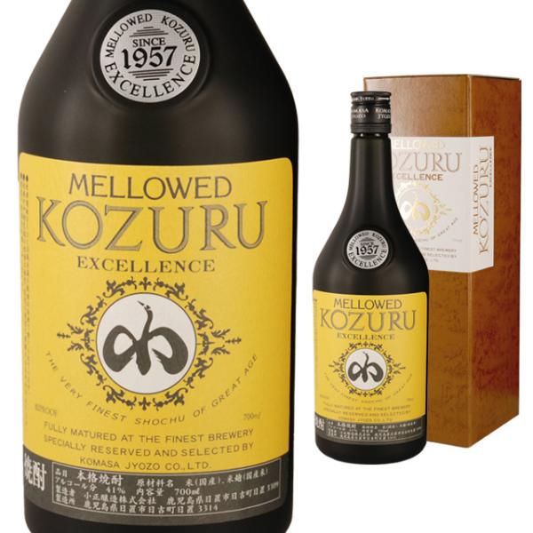 箱入 メロー コズル エクセレンス 41度 700ml 米焼酎 小正醸造