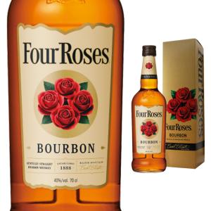 箱入 フォアローゼス 正規品 40度 700ml ウィスキー バーボン バーボンウイスキー ギフト ウイスキー フォアローゼズ four roses 酒 父 プレゼント 結婚祝い