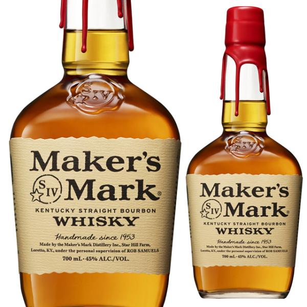 メーカーズマーク レッドトップ45度 700ml 箱なし ウィスキーバーボン バーボンウイスキー ギ...