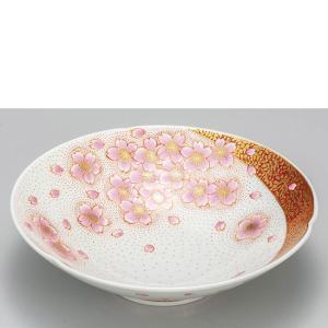 九谷焼 7号鉢 金襴手さくら 日本製 ギフト うつわ 陶磁器｜ricebowl