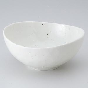 和食器 雪粉引楕円4.0 小鉢 ボウル カフェ 食器 陶器 おうち おしゃれ プチ ミニ 日本製｜ricebowl