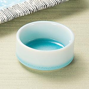 和食器 小さな湖水青白 小鉢 小皿 豆皿 6.7×3cm うつわ 陶器 おしゃれ おうち｜ricebowl