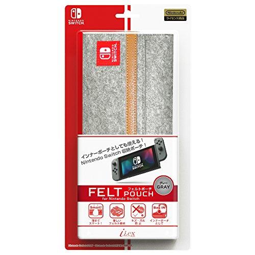 【任天堂公式ライセンス商品】ニンテンドースイッチ専用収納ポーチ『フェルトポーチ for ニンテンドー...