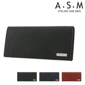 アトリエサブメン 長財布 かぶせ バイアス 本革 メンズ 151664 ATELIER SAB MEN 本革 牛革 レザーの商品画像