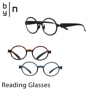 バイエヌ byn リーディンググラス ラウンド マットカラー UV99%カット ブルーライト45％カット 眼鏡 老眼鏡 サングラス｜richard